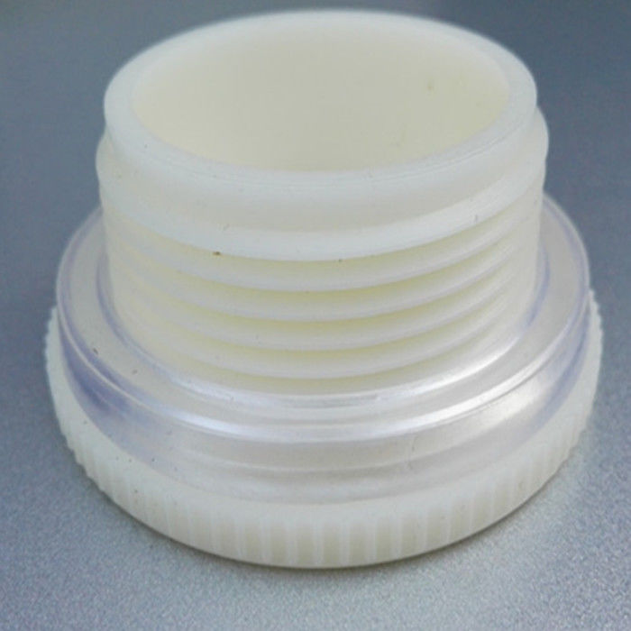 Custom black ABS Rod Pipe Plastic thread injection parts